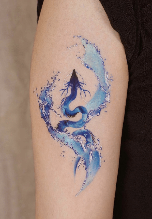 Water Dragon Tattoo