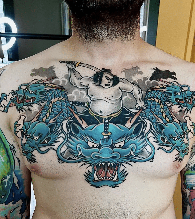 Yamata No Orochi Dragon Tattoo