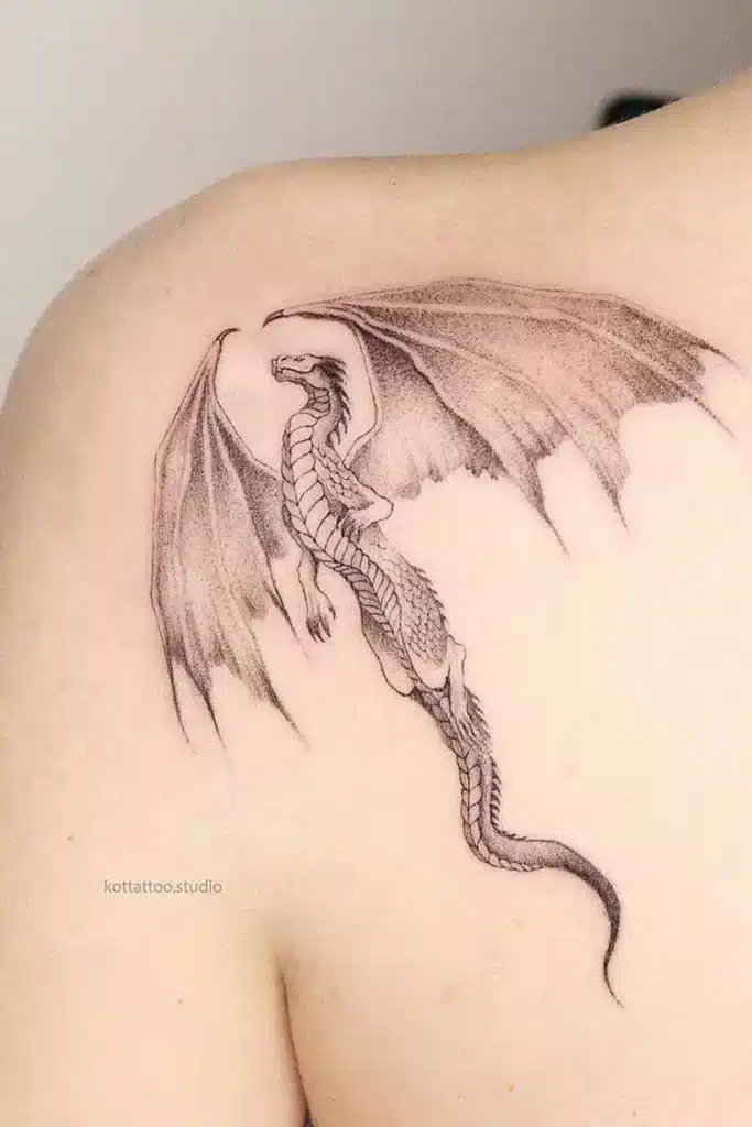 European Dragon Tattoo Meaning